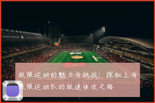 极限运动的魅力与挑战:探秘上海极限运动队的极速快攻之路