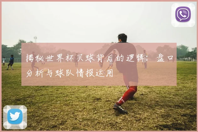 揭秘世界杯买球背后的逻辑：盘口分析与球队情报运用